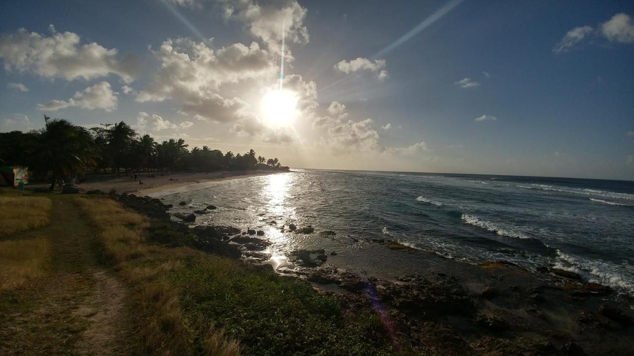 Les Algues De La Chapelle Bleu Horizon Anse-Bertrand Exterior foto